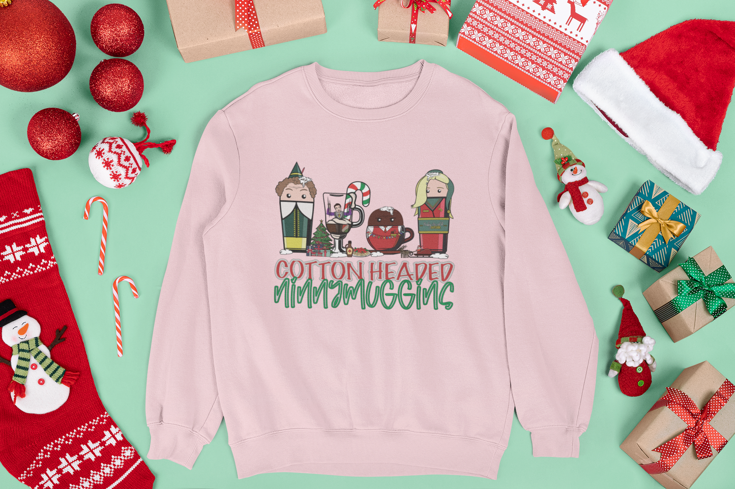 Cotton-Headed Ninnymuggins Coffee Unisex Crewneck Sweatshirt