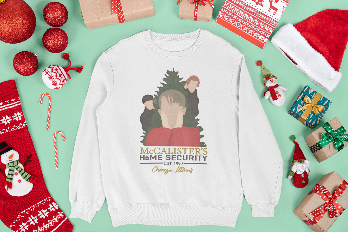 McCalister's Home Security Unisex Crewneck Sweatshirt