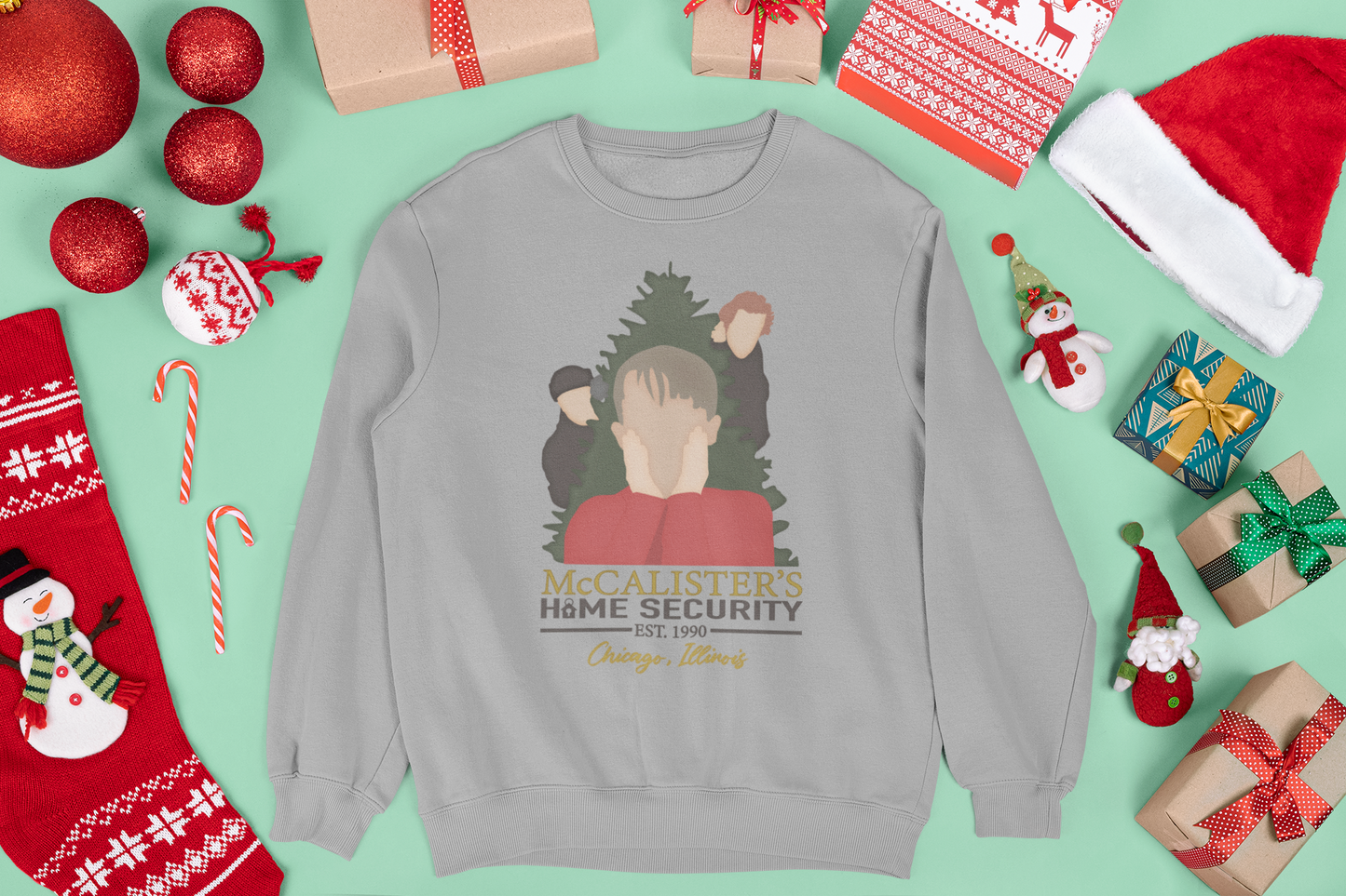 McCalister's Home Security Unisex Crewneck Sweatshirt