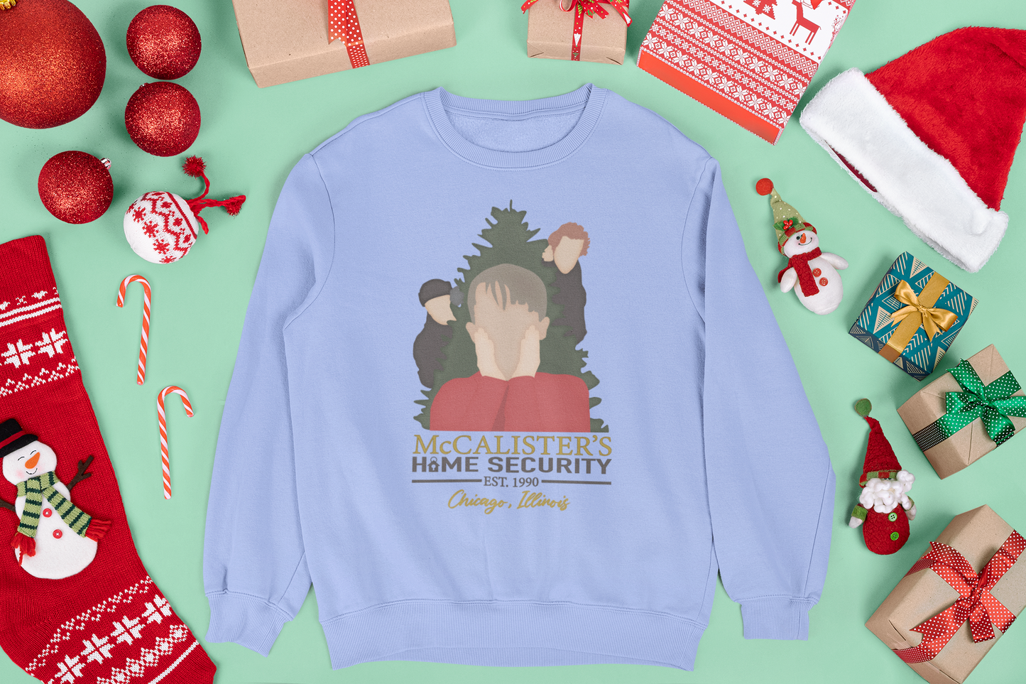 McCalister's Home Security Unisex Crewneck Sweatshirt
