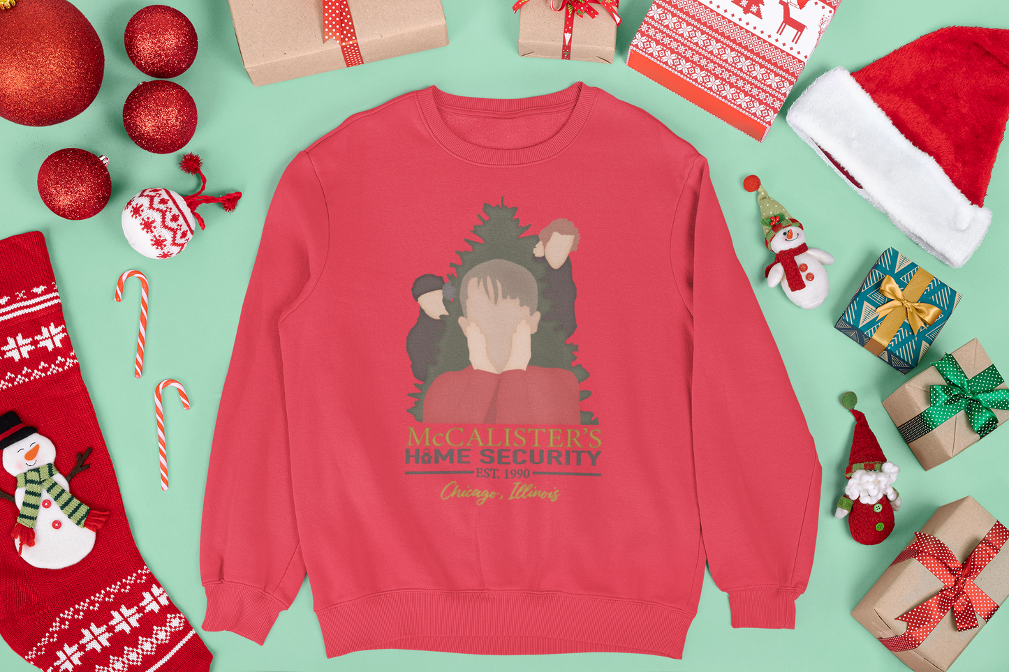 McCalister's Home Security Unisex Crewneck Sweatshirt